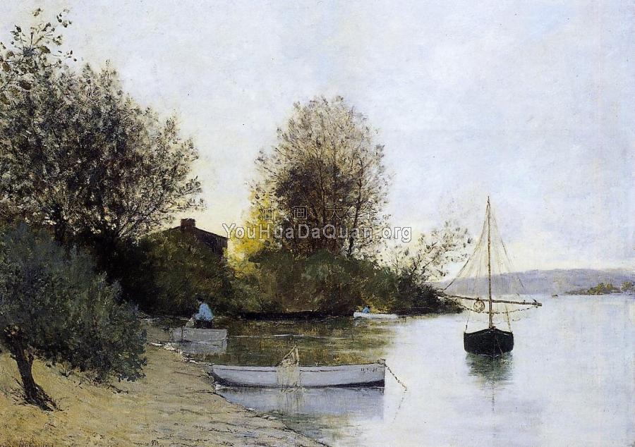 Fishermen on the Banks of the Loire - 马克西姆·莫福拉